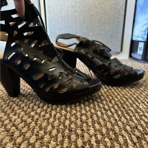 Laser cut Gladiator sandal Size 6.5